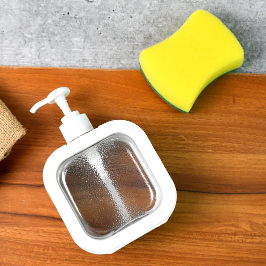 Snap sink Dispenser Plastic Clear Empty Pump Lotion Bottles