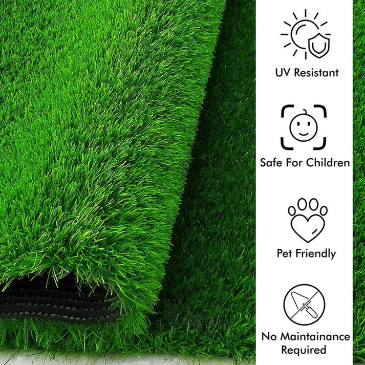 Artificial Grass Mat for Balcony or Doormat, 58x38cm