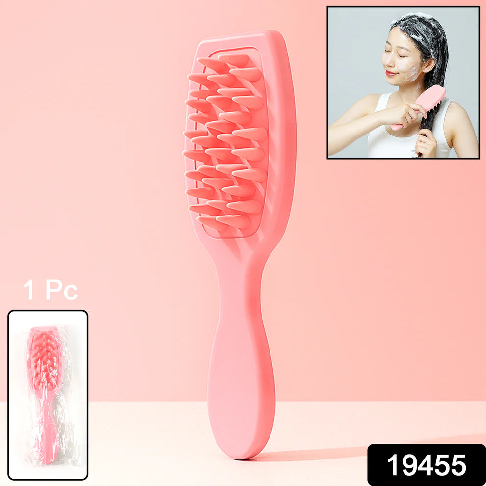 Multipurpose Silicone Scalp Massager Shampoo Brush