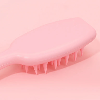 Multipurpose Silicone Scalp Massager Shampoo Brush