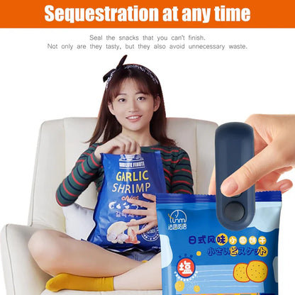 Mini Bag Sealer, 2 in 1 Seal & Cutter Heat Sealers