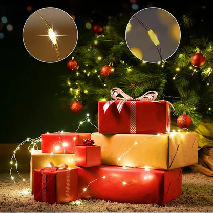 LED Flexible Wire Waterproof Lights for Party (2AA Battery Operated, Battery not included)