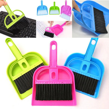 Mini Dustpan with Brush Broom Set for Multipurpose Cleaning, Supdi