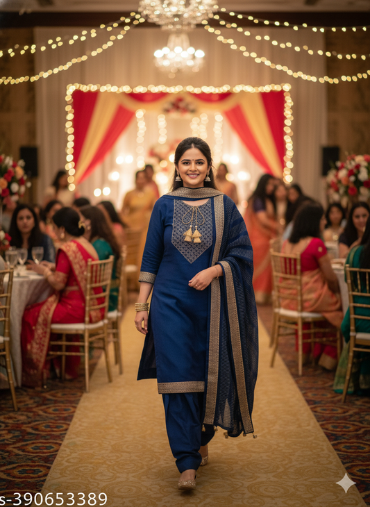 Grey Kurta set - RX08