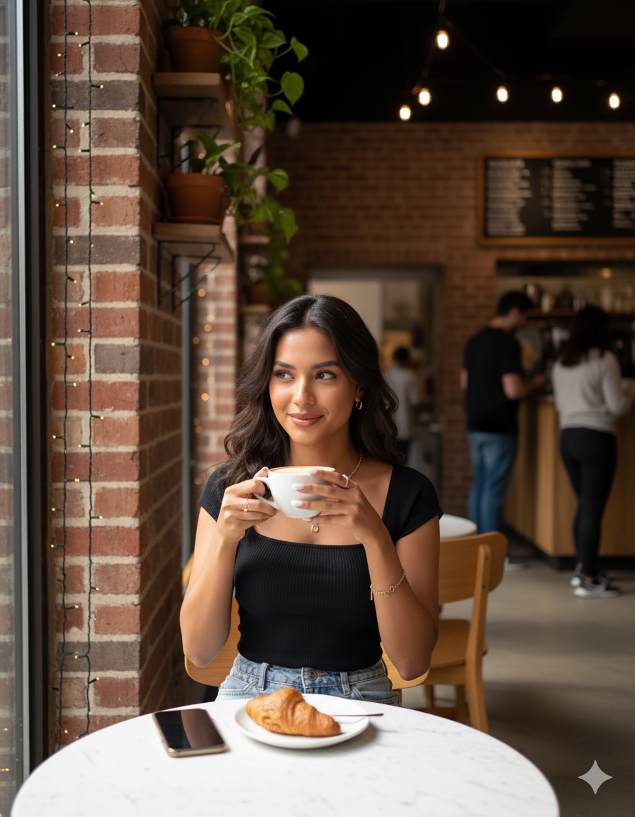 Black Ribbed Crop Top - RX31