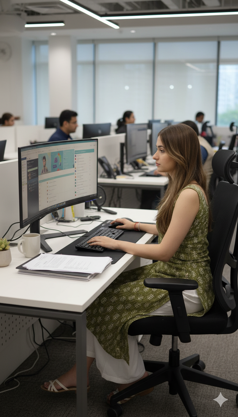 Olive Green Sleeveless Printed Kurti - RX11