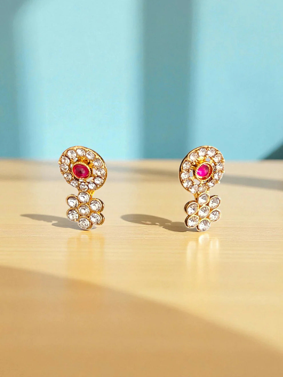 Traditional Kundan & Pearl Peacock Choker Necklace Set | RX Consultant  (RX50)